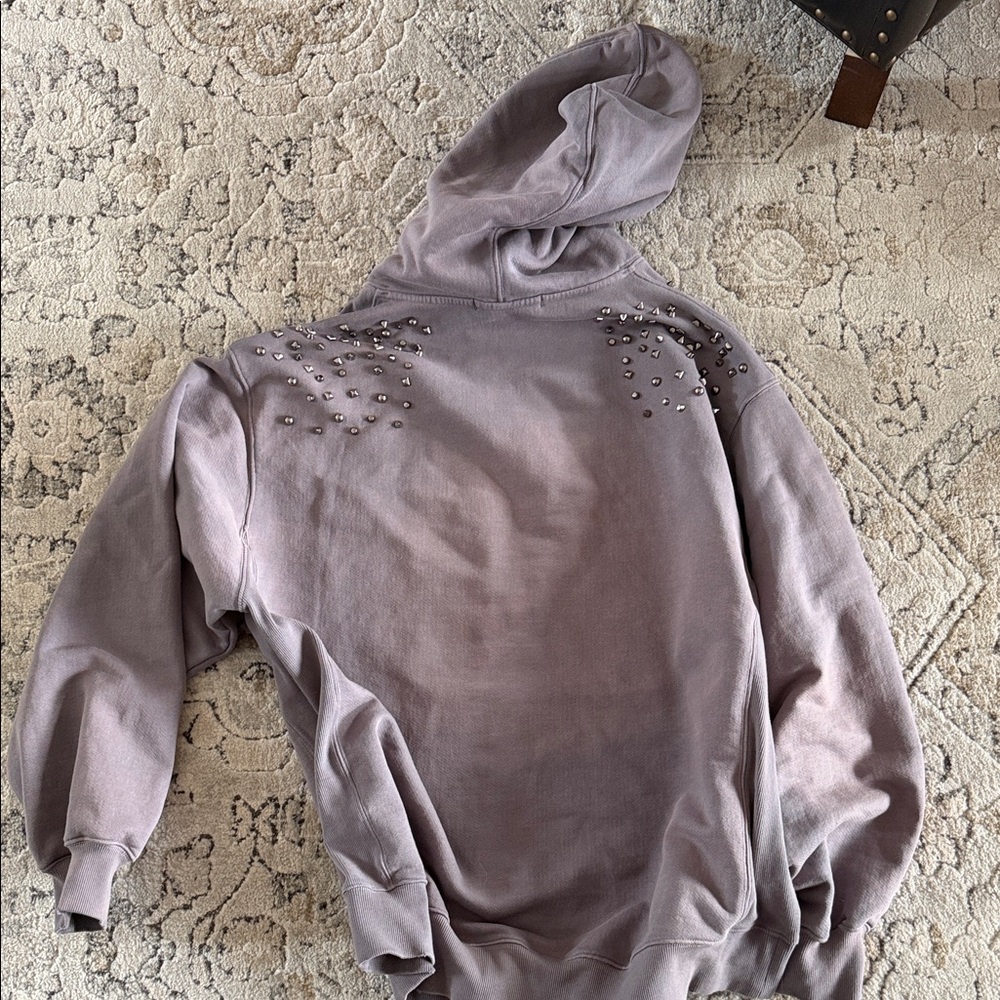 We The Free Studded Purple / Grey Hoodie - Picture 5 of 9